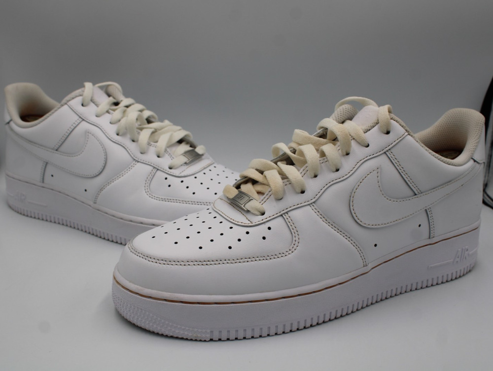 Size 12 - Nike Air Force 1 Low '07 White - CW2288-111